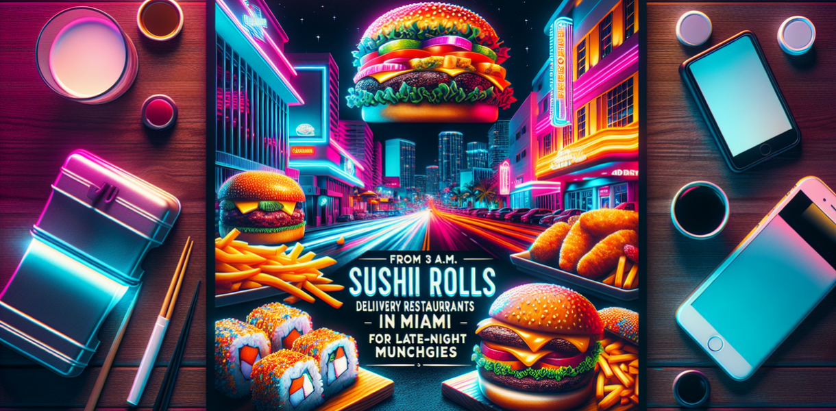 alt_text: Daftar 9 tempat kuliner malam favorit untuk layanan antar di Miami.