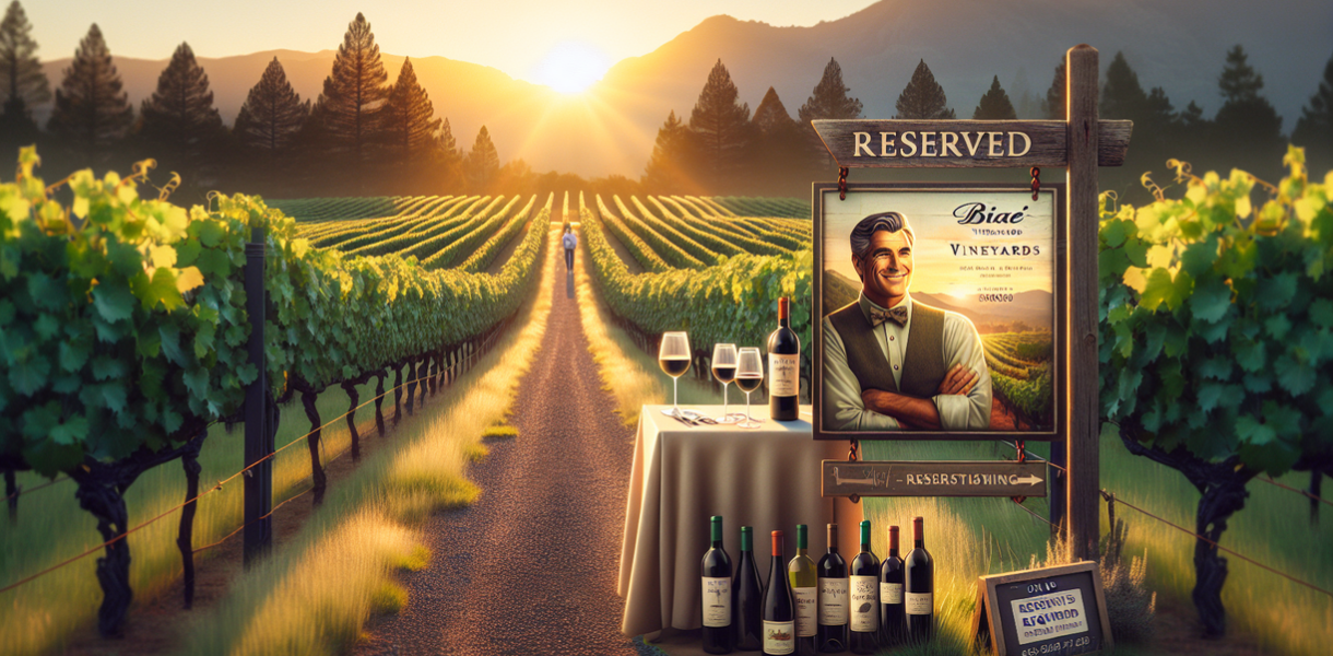 alt_text: Orang menikmati acara anggur Robert Biale, momen santai dengan gelas di tangan.