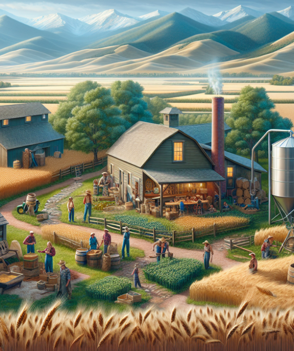 alt_text: Panorama lembah tenang dengan pegunungan hijau, menggambarkan rasa syukur dan kedamaian.