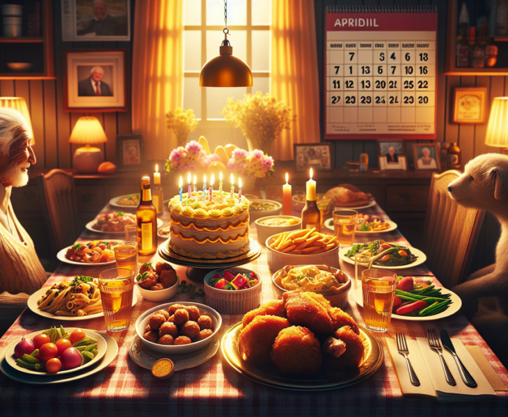 alt_text: Jadwal menu pusat senior 6-10 April, fokus rasa, gizi, dan cerita.