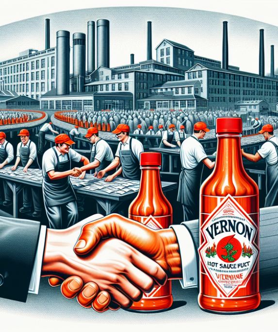 alt_text: Botol saus Kapital, Tapatío, dan Warisan Vernon berjajar dalam tantangan cita rasa.