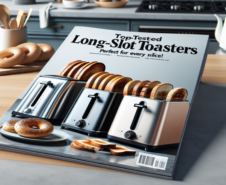 alt_text: Long Slot Toaster Terbaik untuk Roti & Bagel dengan Desain Modern dan Efisien.