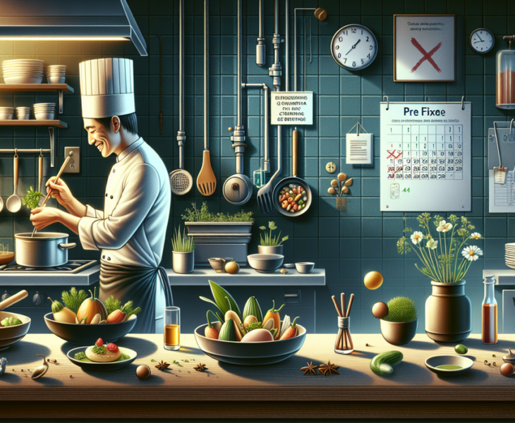 alt_text: Restoran Hell's Kitchen tetap operasional tanpa gas, berinovasi dengan metode memasak alternatif.