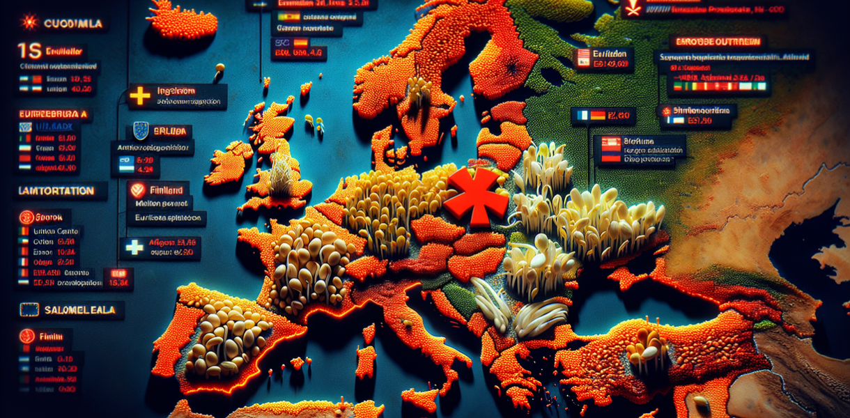 alt_text: Ilustrasi wabah Salmonella melanda Eropa secara diam-diam, menggambarkan skala ancaman kesehatan.