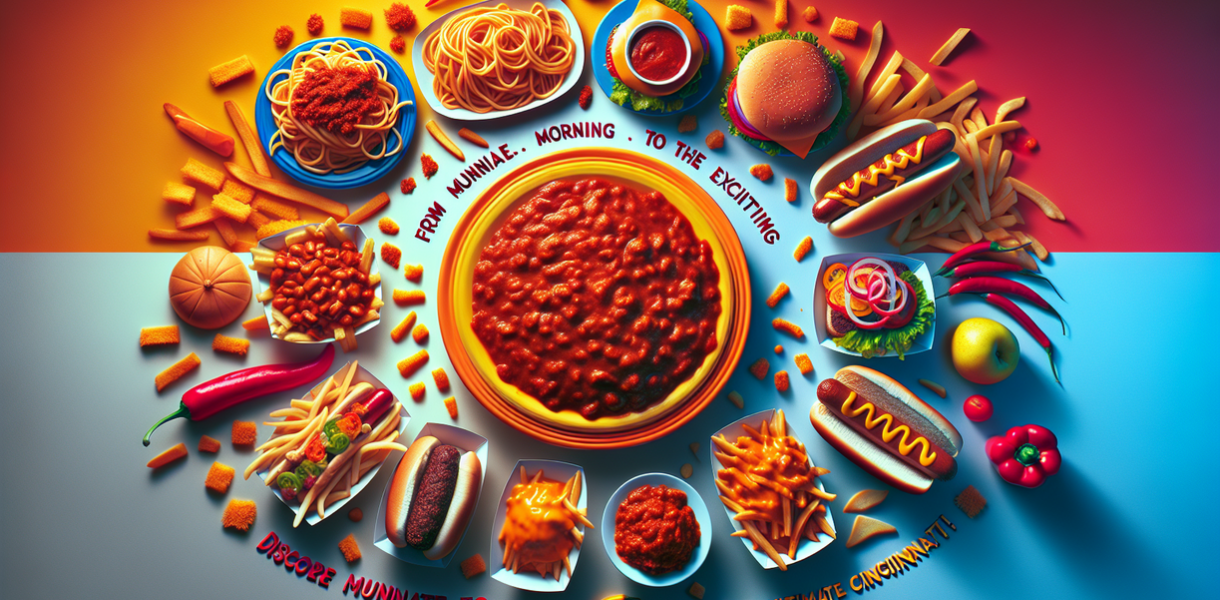 "alt_text": "Keberagaman sajian unik Cincinnati Chili dengan 10 variasi kreatif untuk pengalaman makan seru."