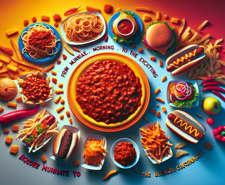 "alt_text": "Keberagaman sajian unik Cincinnati Chili dengan 10 variasi kreatif untuk pengalaman makan seru."