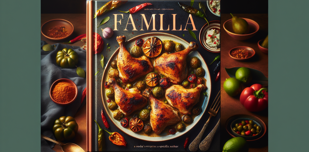 alt_text: Ayam panggang dengan bumbu Italia dan Meksiko, disajikan dengan tomatillo segar.