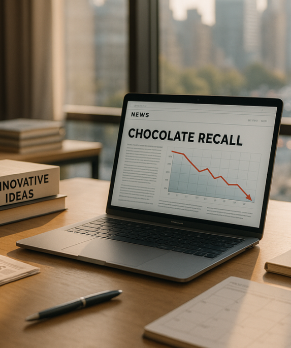 "alt_text": "Gelombang recall produk cokelat memicu pembelajaran penting bagi keamanan pangan."