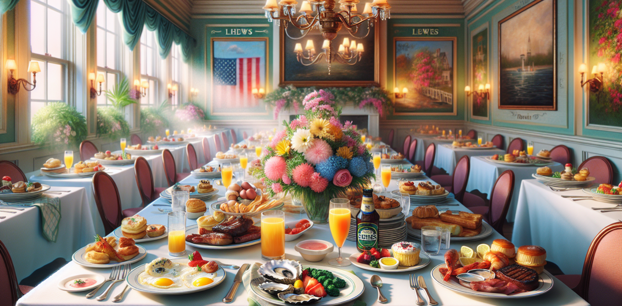 alt_text: Brunch Hari Ibu dengan permainan dan kejutan di Lewes.