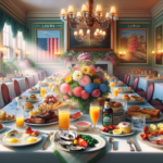 alt_text: Brunch Hari Ibu dengan permainan dan kejutan di Lewes.