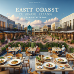 alt_text: Pemandangan elegan Hudson House yang bergaya East Coast di jantung Denton County.