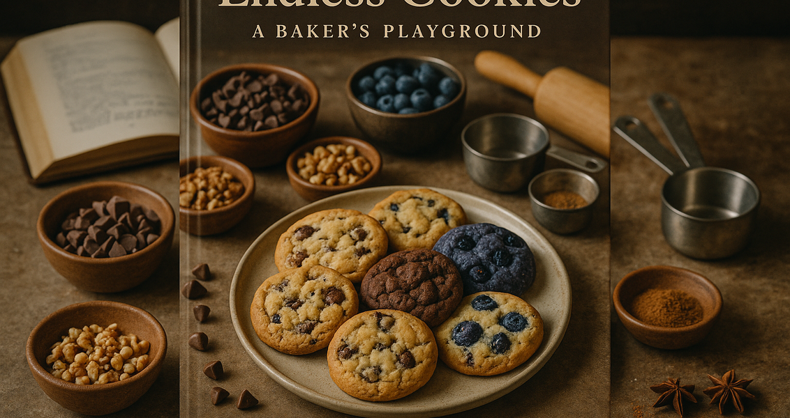 alt_text: Cookie blueberry renyah dengan rasa manis dan segar, menampilkan potongan buah nyata.