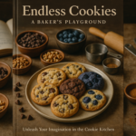 alt_text: Cookie blueberry renyah dengan rasa manis dan segar, menampilkan potongan buah nyata.