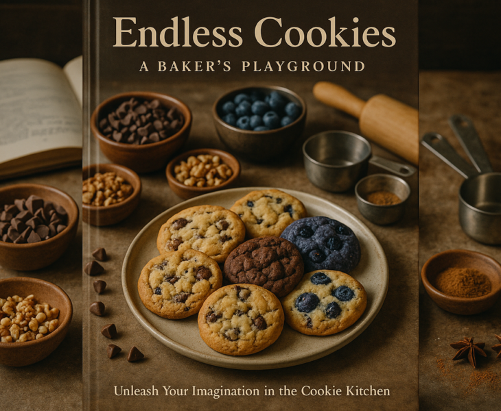 alt_text: Cookie blueberry renyah dengan rasa manis dan segar, menampilkan potongan buah nyata.
