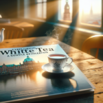 alt_text: Mencicipi white tea dalam ritual elegan, mengungkap rasa lembut dan aroma khas yang menenangkan.
