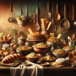 alt_text: Chef memasak dengan panci, menciptakan hidangan rumahan yang lezat dan penuh cinta.