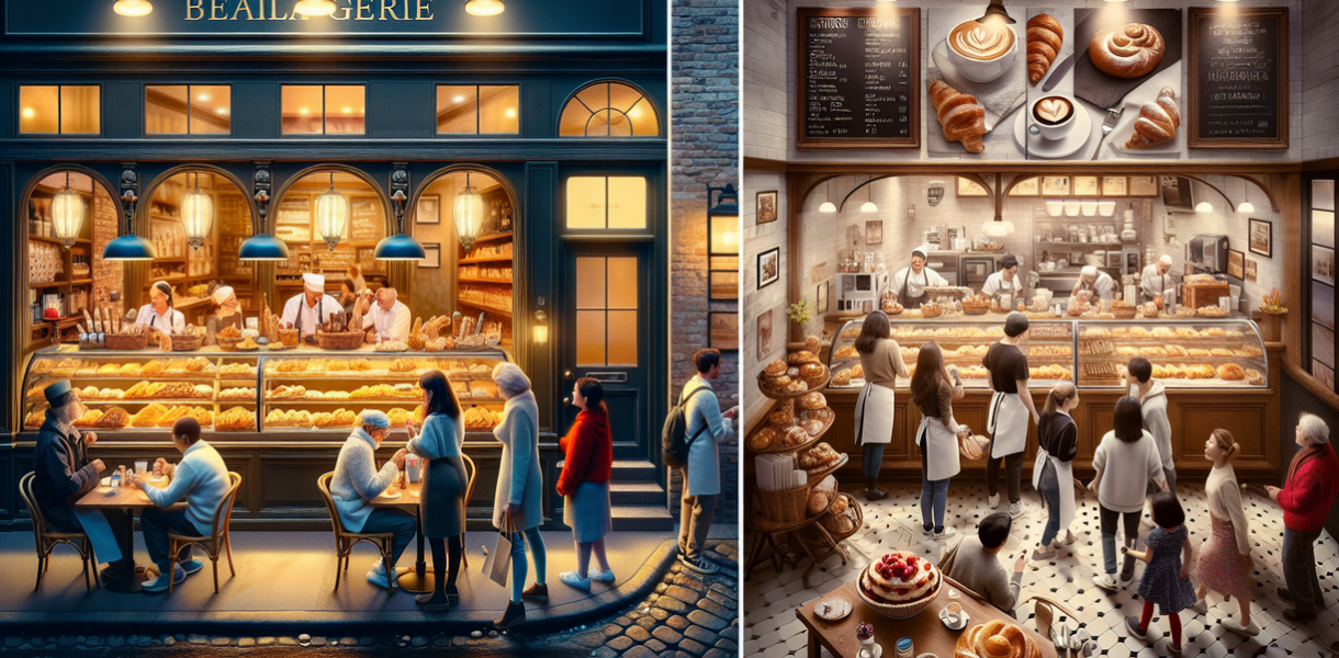 "alt_text": "Boulangerie Prancis di luar negeri menggabungkan tradisi lokal dengan sentuhan unik internasional."