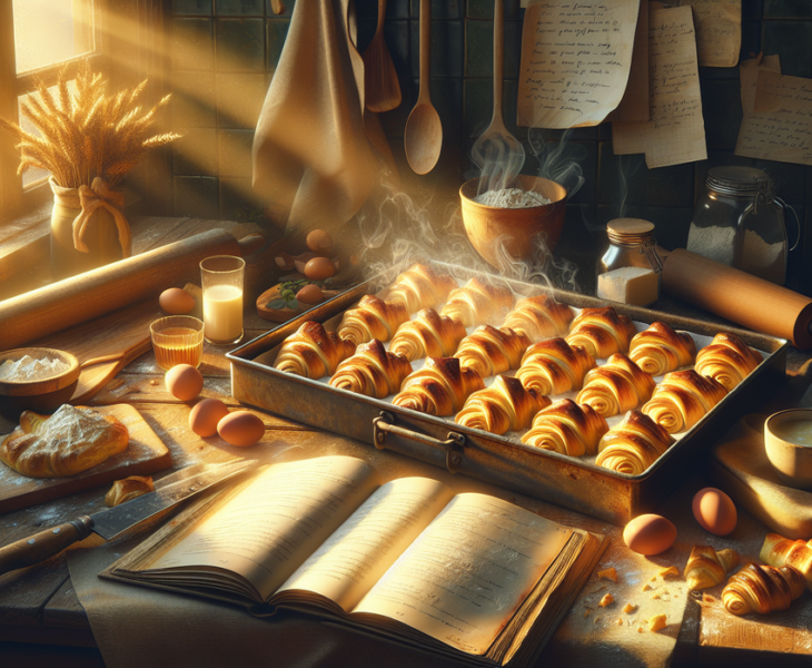 alt_text: Monte Cristo Morning Buns segar ditemani perangkat digital di era internet.
