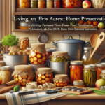 alt_text: Pengawetan makanan di rumah: Tren praktis dengan toples dan alat dapur modern.