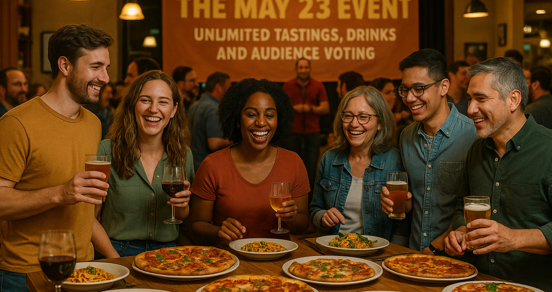 alt_text: "Festival Tucson Pizza Throwdown penuh cita rasa kembali dengan aneka pizza dan hiburan seru."