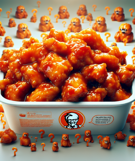 alt_text: Penjelasan tentang inovasi dan perubahan resep Orange Chicken di Panda Express.