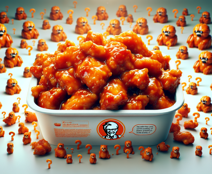 alt_text: Penjelasan tentang inovasi dan perubahan resep Orange Chicken di Panda Express.