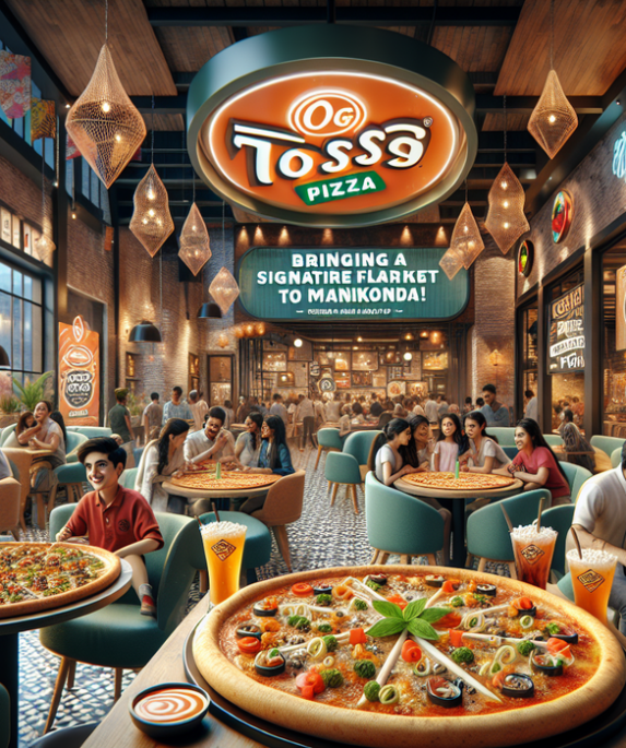 alt_text: Tossin Pizza Manikonda: Tempat favorit baru bagi pencinta keju.