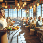 alt_text: Eksterior restoran Tulum Mexican Grill di Fairview dengan dekorasi khas Meksiko.