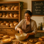 alt_text: Toko roti baru di West Haven buka, menawarkan kue dan roti dengan aroma manis yang menggoda.