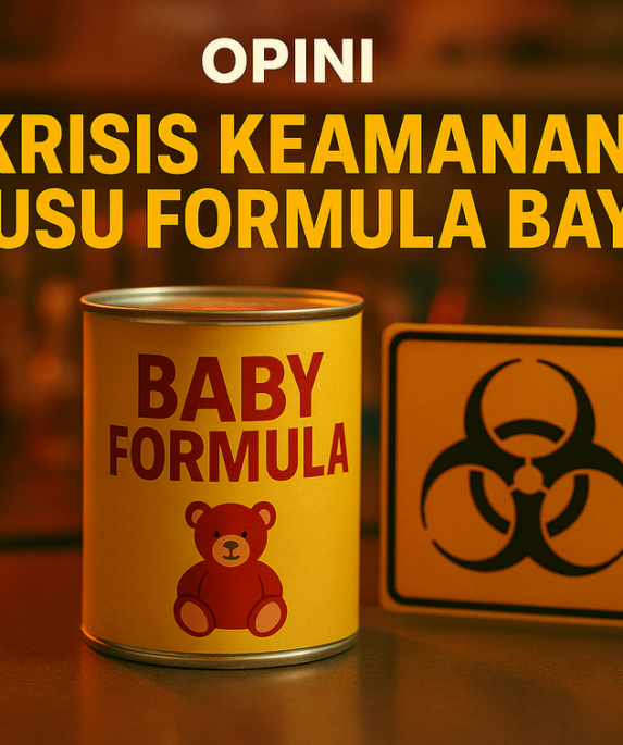 alt_text: Diskusi tentang masalah ketersediaan dan keamanan susu formula bayi di pasaran.