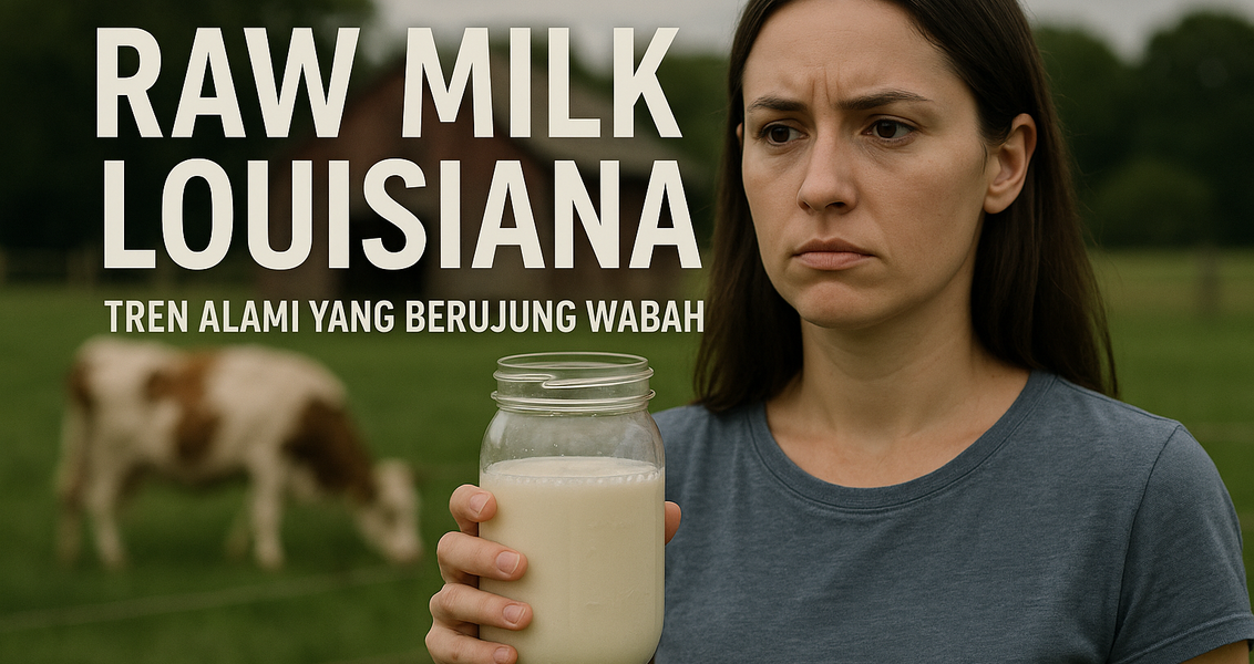 alt_text: "Tren susu mentah di Louisiana picu wabah penyakit."