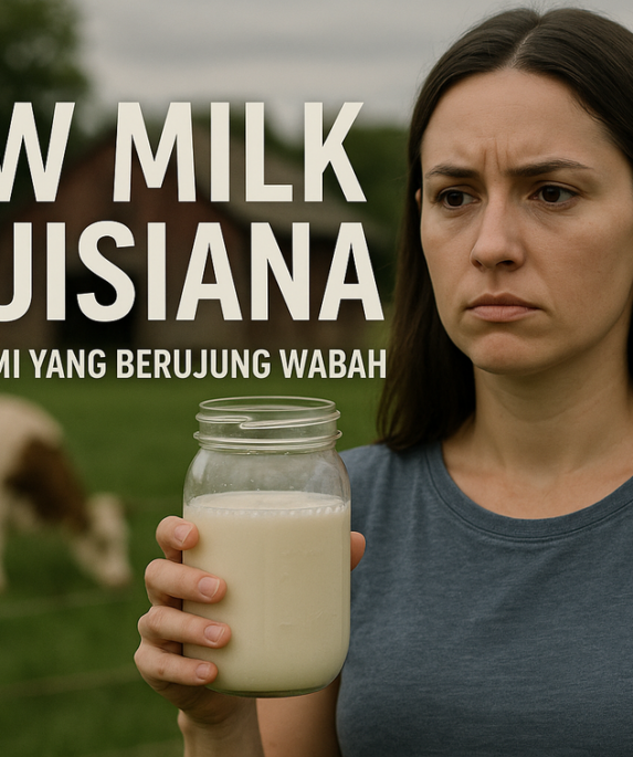 alt_text: "Tren susu mentah di Louisiana picu wabah penyakit."