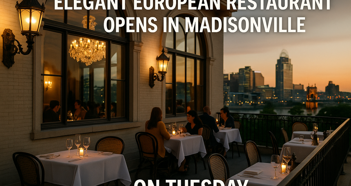 alt_text: Restoran baru di Cincinnati menyajikan pengalaman kuliner Eropa yang autentik.