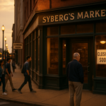 alt_text: Syberg’s Market tutup, warga mengenang masa lalu dengan kenangan makanan dan minuman mereka.