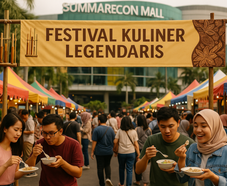 Festival jajanan legendaris di Bandung, beragam kuliner klasik siap memanjakan lidah!