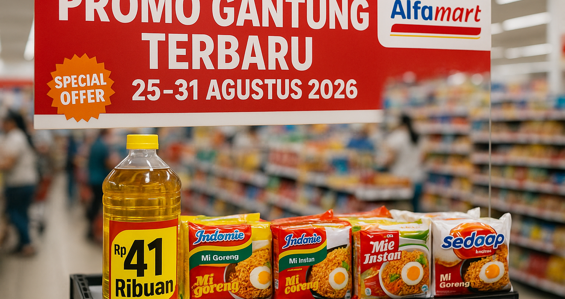 Promo Alfamart: Diskon spesial akhir Agustus. Hemat lebih banyak dengan penawaran super irit!