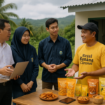 Royal Banana Caramel: Camilan kekinian dengan cita rasa daerah yang lezat.