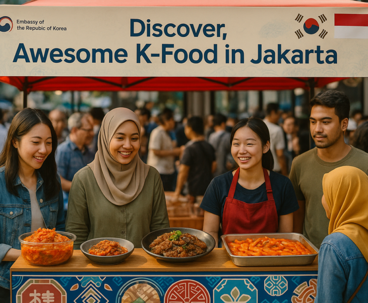 Fenomena K-Halal Korea di Jakarta: Tren baru, kuliner Korea bersertifikat halal ramai peminat.