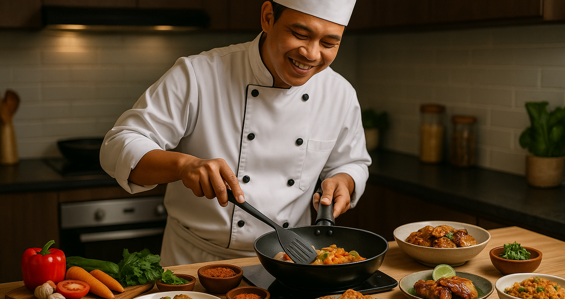 "Chef kreatif ubah bahan sederhana jadi hidangan tren, inspirasi kuliner inovatif!"
