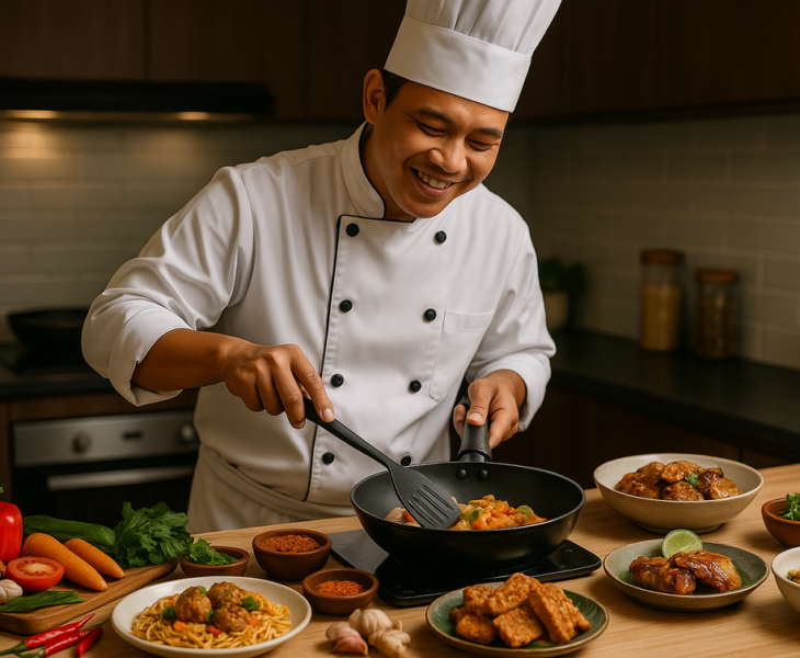 "Chef kreatif ubah bahan sederhana jadi hidangan tren, inspirasi kuliner inovatif!"