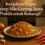 Mie Goreng Jawa rumahan: kombinasi gurih dan manis, bikin nagih di setiap gigitan!