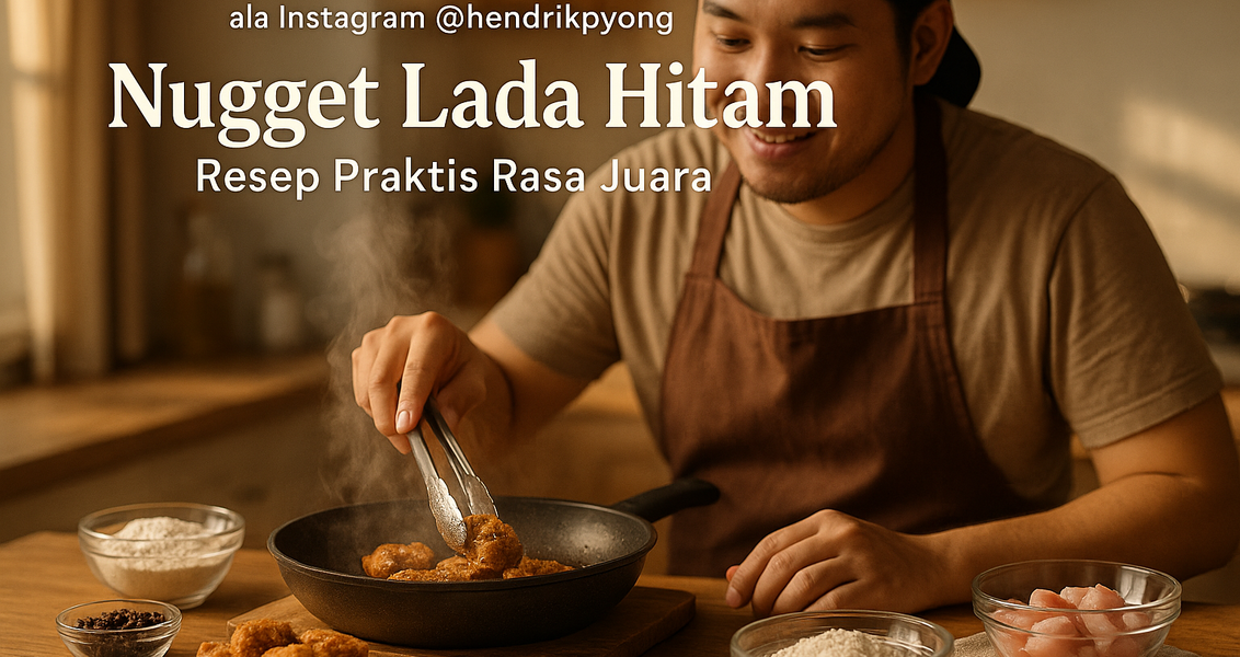 Resep praktis nugget lada hitam, sajian lezat dan juara untuk segala suasana.