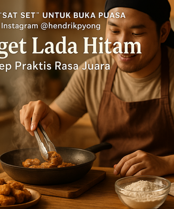 Resep praktis nugget lada hitam, sajian lezat dan juara untuk segala suasana.