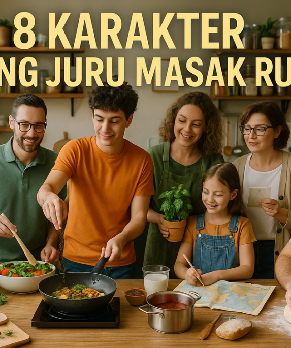 "Temukan sisi unik dari dirimu lewat hobi memasak di rumah. Kenali kepribadianmu lebih mendalam!"