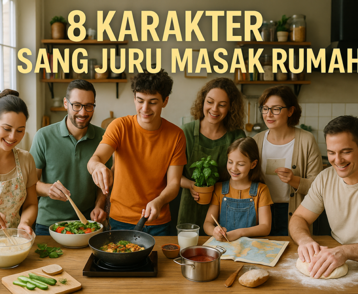 "Temukan sisi unik dari dirimu lewat hobi memasak di rumah. Kenali kepribadianmu lebih mendalam!"